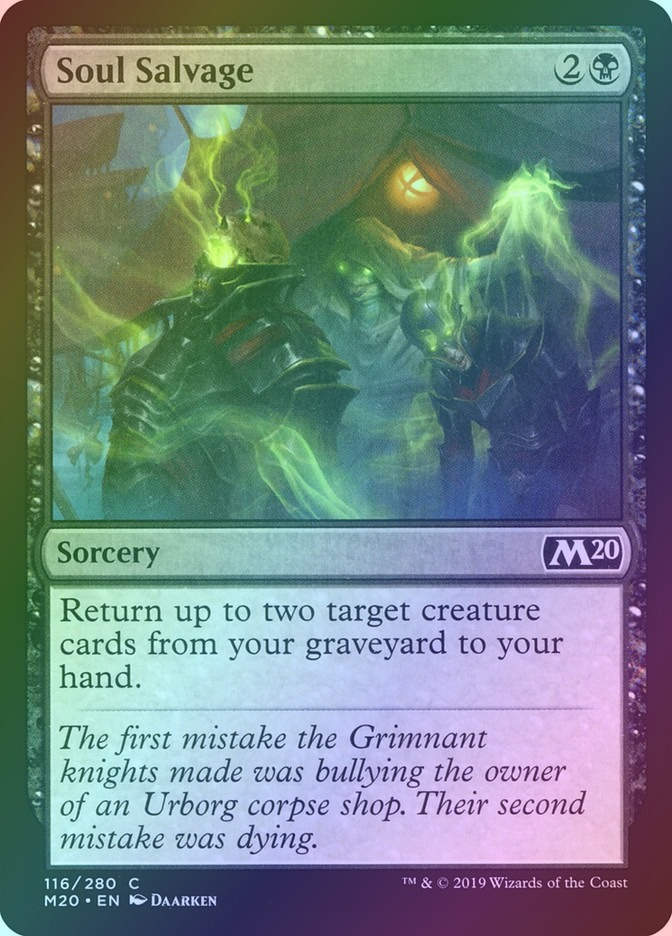 Soul Salvage (M20) (116) / Foil