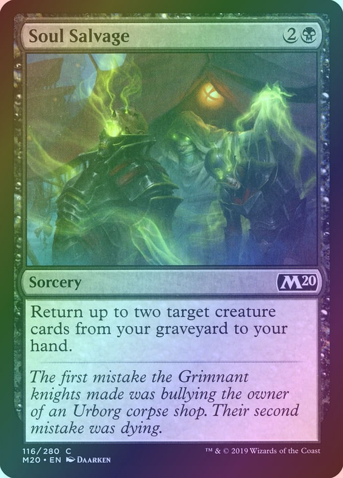 Soul Salvage (M20) (116) / Foil