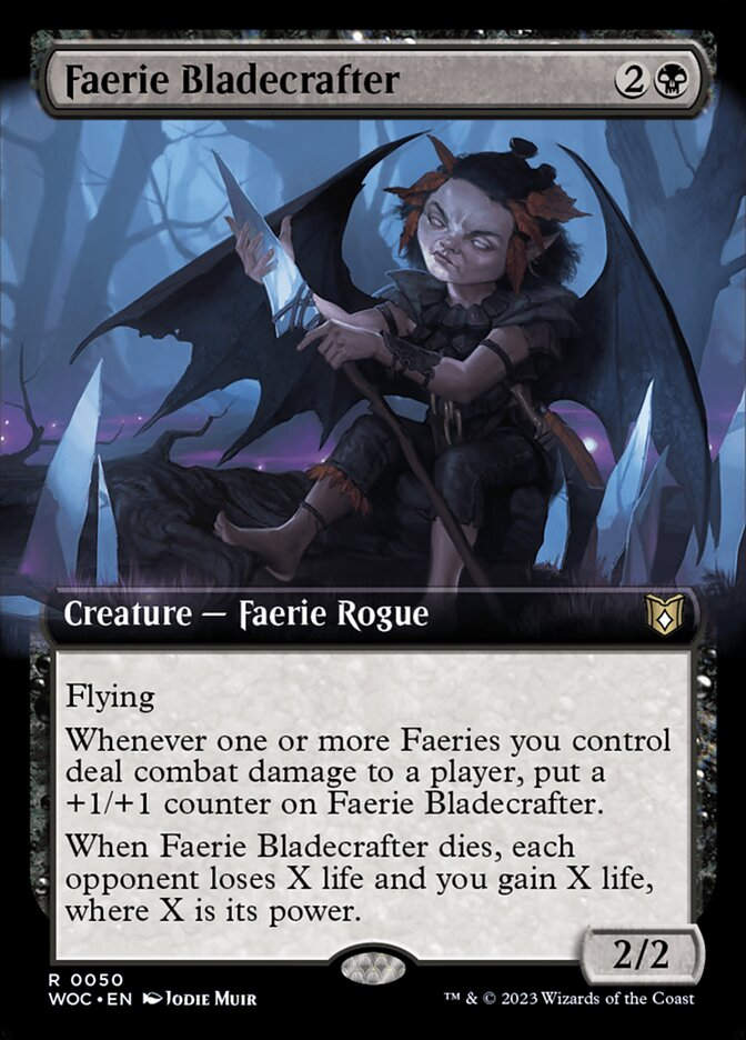 Faerie Bladecrafter (WOC) (50) / Extended Art