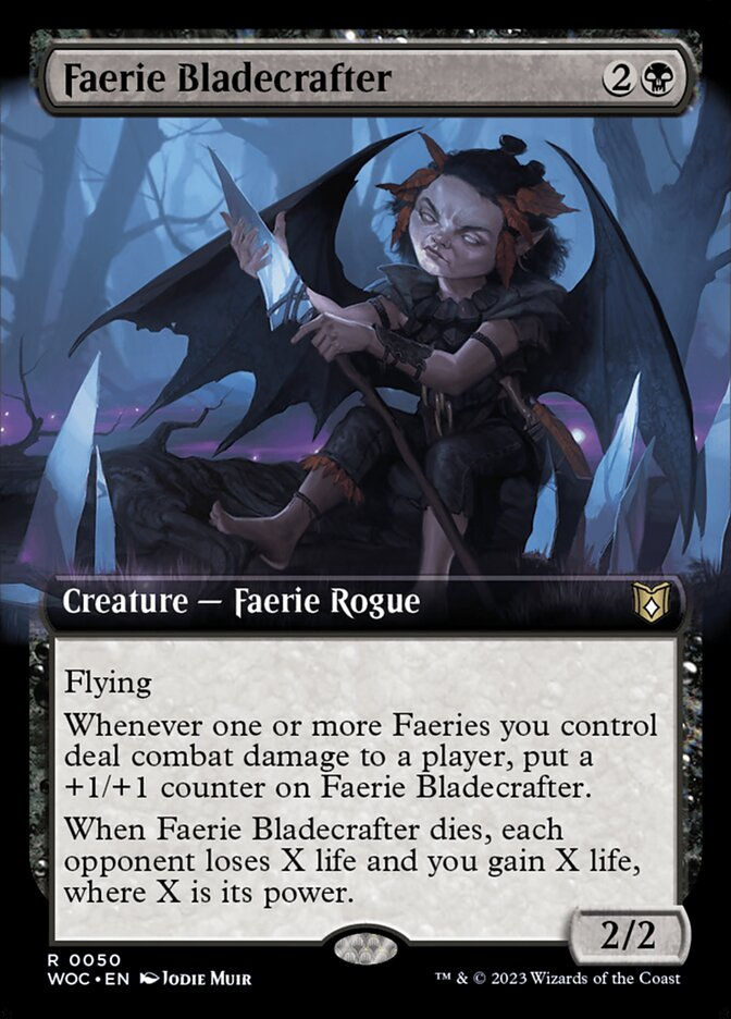 Faerie Bladecrafter (WOC) (50) / Extended Art