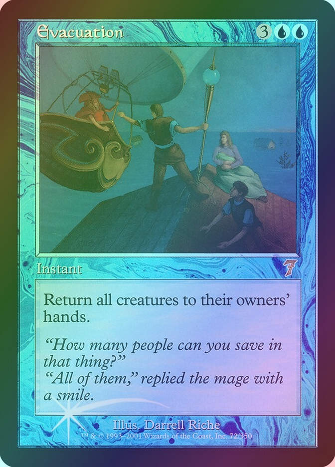 Evacuation (7ED) (72★) / Foil