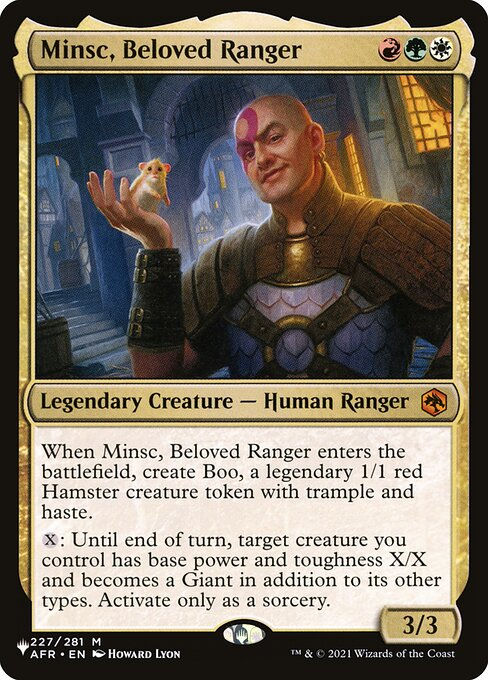 Minsc, Beloved Ranger (PLST) (AFR-227)