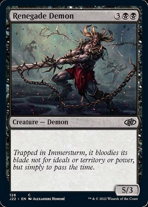 Renegade Demon (J22))