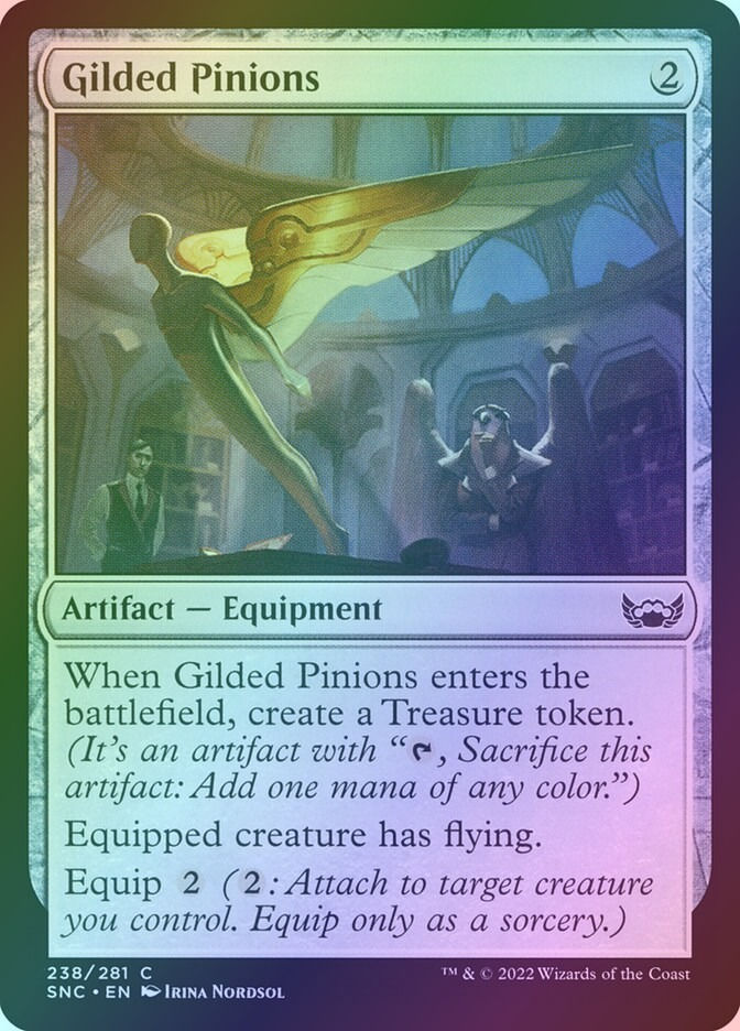Gilded Pinions (SNC) (238) / Foil