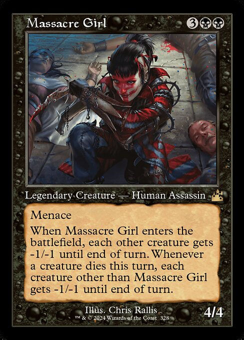 Massacre Girl (rvr) (328) / Retro