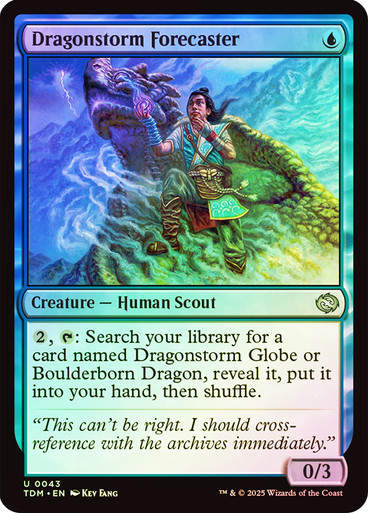 Dragonstorm Forecaster (TDM) (43) / Foil