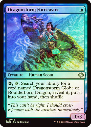 Dragonstorm Forecaster (TDM) (43) / Foil