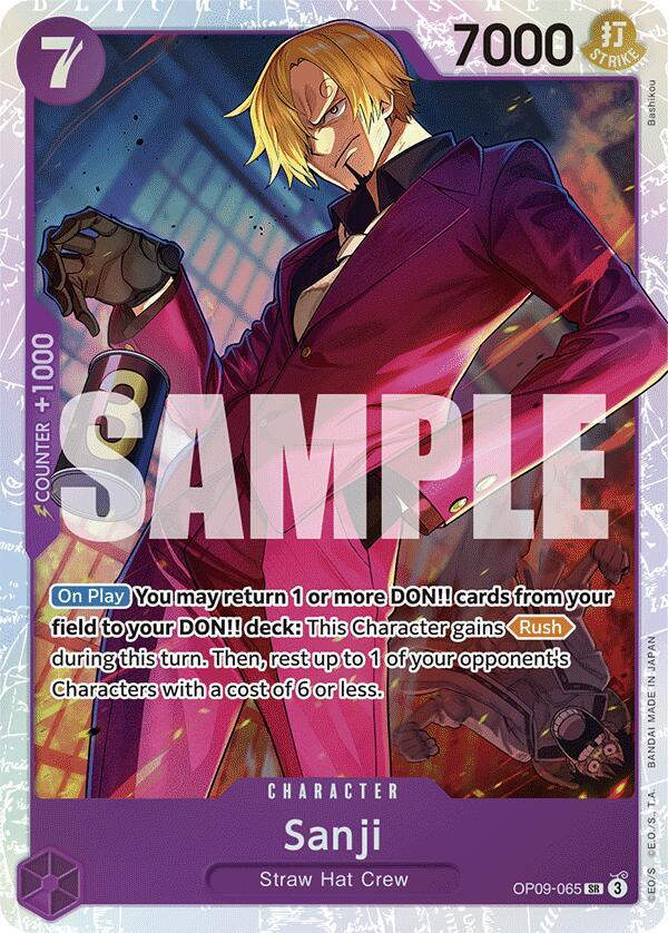 Sanji (065) (OP09-065) / Foil