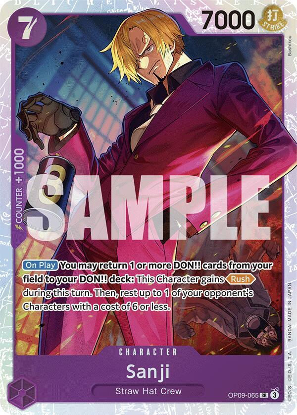 Sanji (065) (OP09-065) / Foil