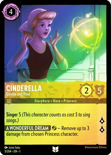 Cinderella - Gentle and Kind (LOR_TFC) / Foil