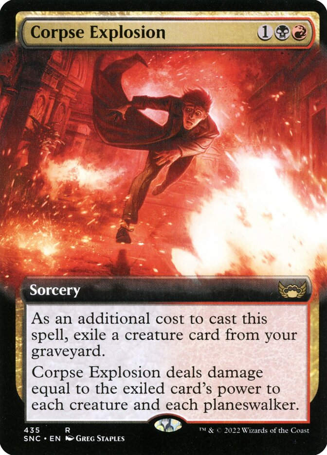 Corpse Explosion (SNC) (435) / Extended Art