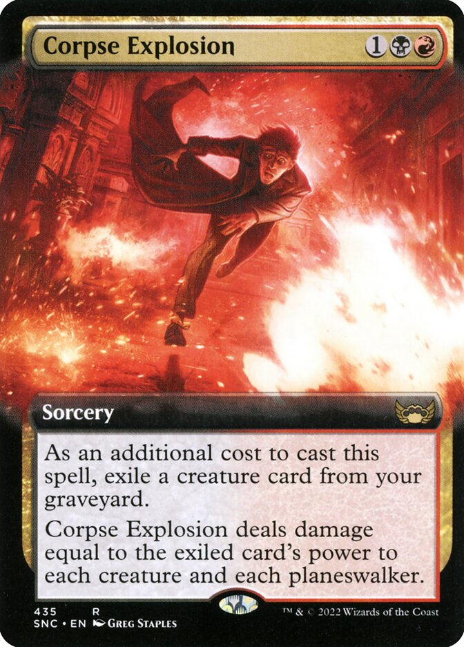 Corpse Explosion (SNC) (435) / Extended Art
