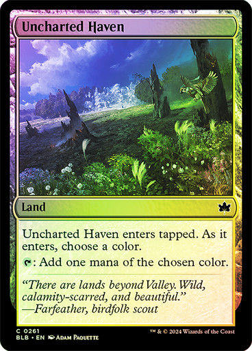 Uncharted Haven (blb) (261) / Foil