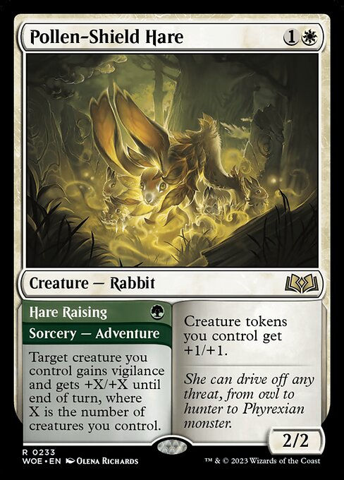 Pollen-Shield Hare // Hare Raising (woe)