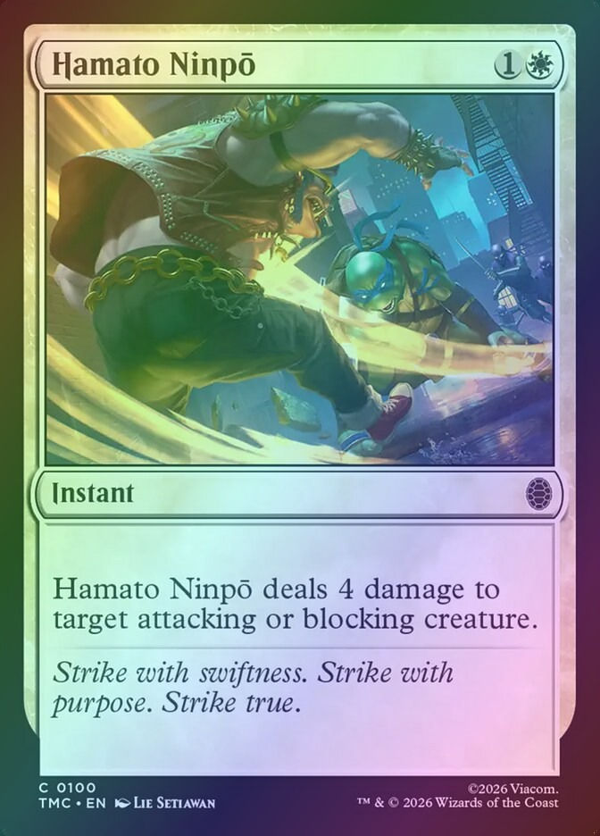 Hamato Ninpō (TMC) (100) / Foil