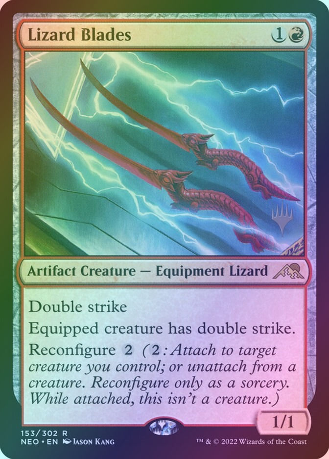 Lizard Blades (PNEO) (153p) / Foil
