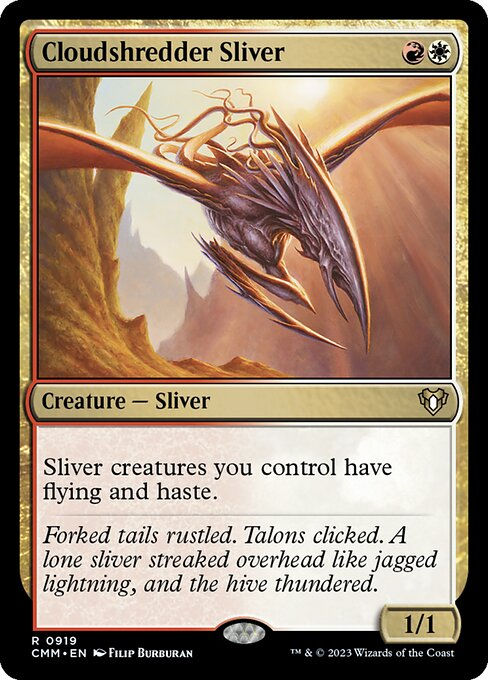 Cloudshredder Sliver (cmm) (Commander Deck)