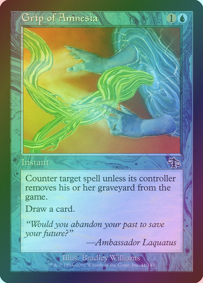 Grip of Amnesia (JUD) (41) / Foil