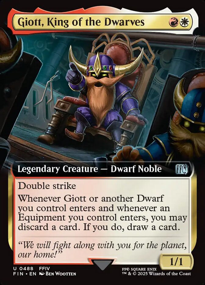 Giott, King of the Dwarves (FIN) (488) / Extended Art