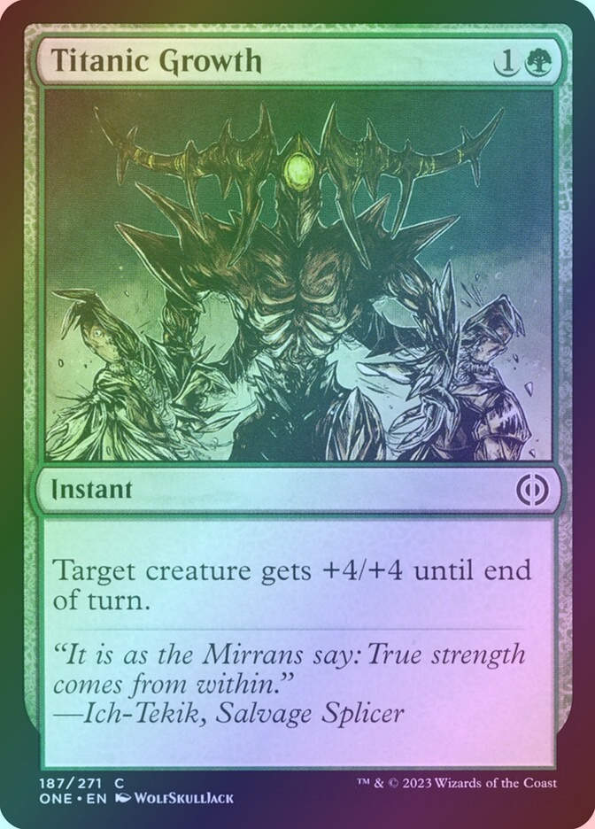 Titanic Growth (ONE) (187) / Foil