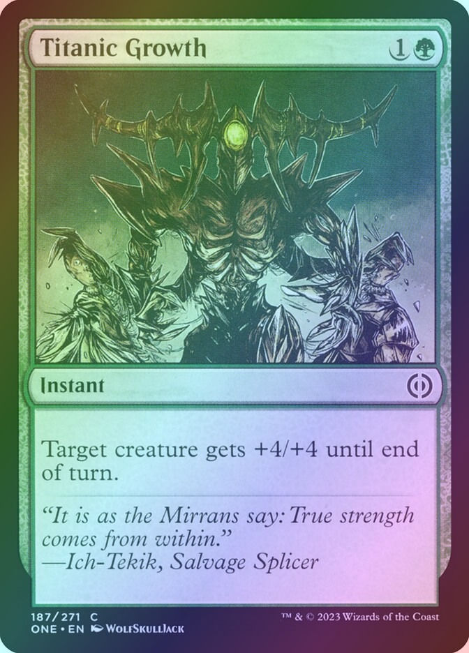 Titanic Growth (ONE) (187) / Foil