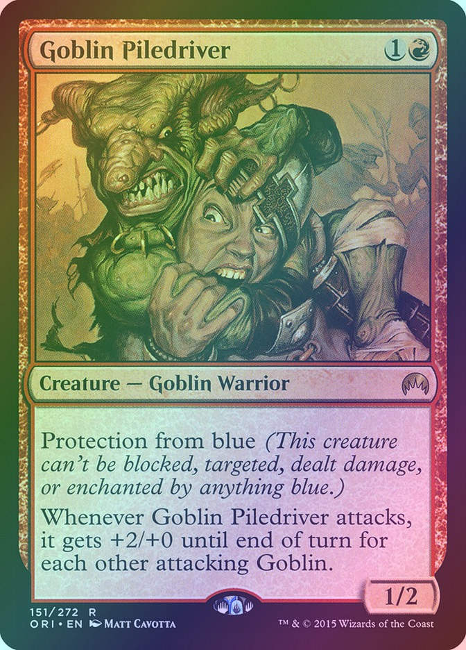 Goblin Piledriver (ORI) (151) / Foil