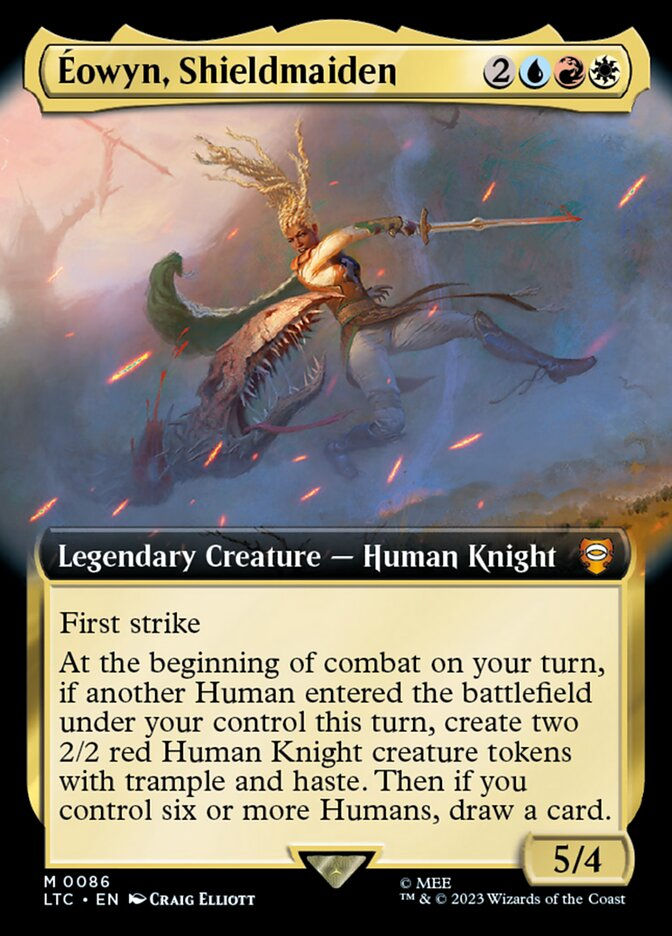 Éowyn, Shieldmaiden (LTC) (86) / Extended Art
