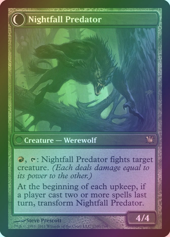 Daybreak Ranger // Nightfall Predator (ISD) (176) / Foil — cara 2 de 2