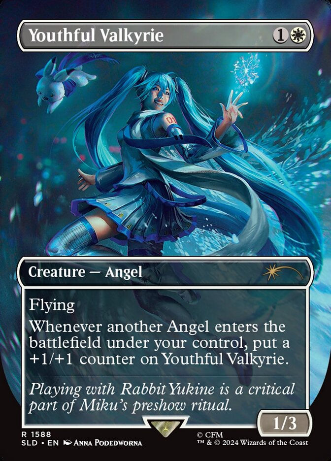 Youthful Valkyrie (SLD) (1588) / Borderless