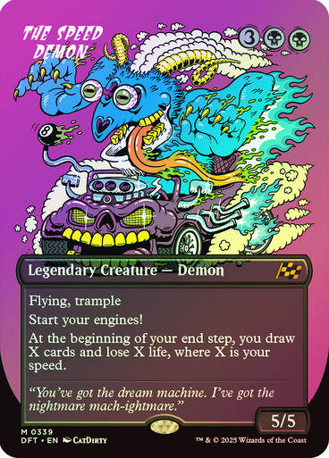 The Speed Demon (DFT) (339) / Foil / Borderless