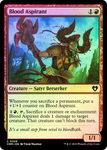 Blood Aspirant (cmm) / Foil