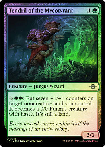 Tendril of the Mycotyrant (lci) / Foil