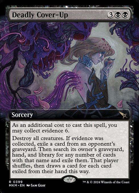 Deadly Cover-Up (mkm) (399) / Extended Art