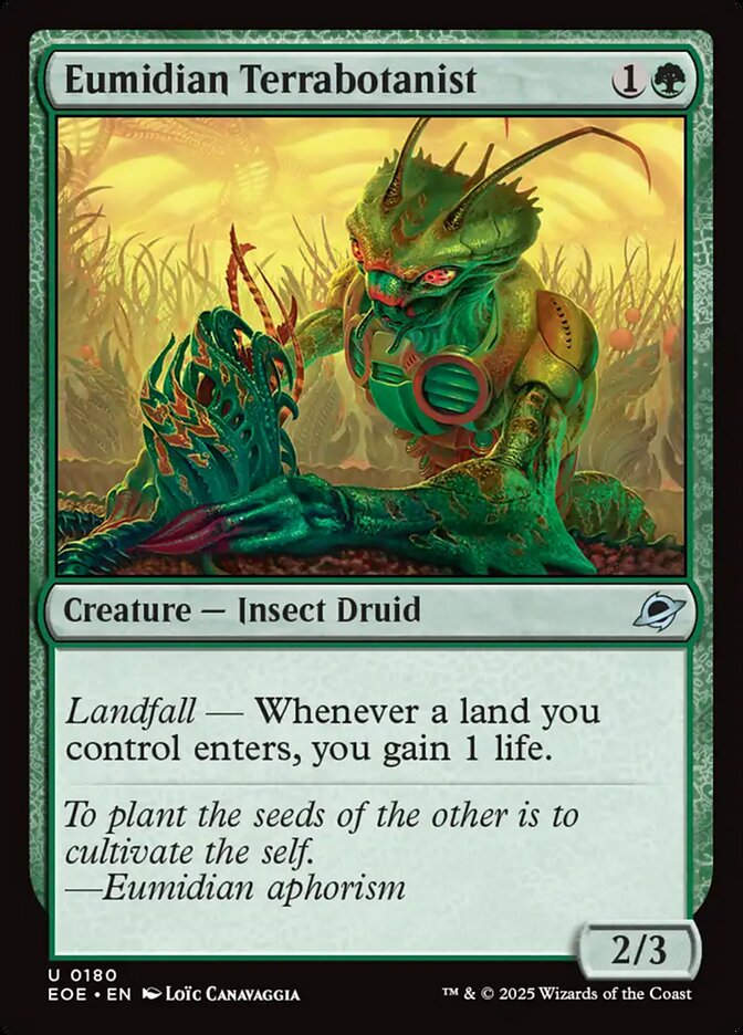 Eumidian Terrabotanist (EOE) (180)