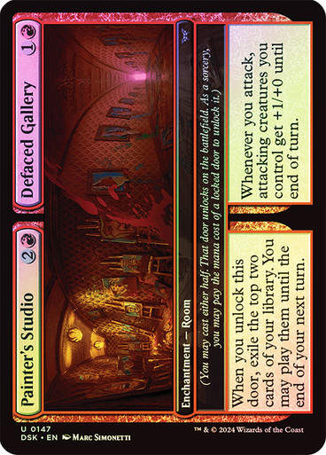 Painter's Studio // Defaced Gallery (DSK) (147) / Foil