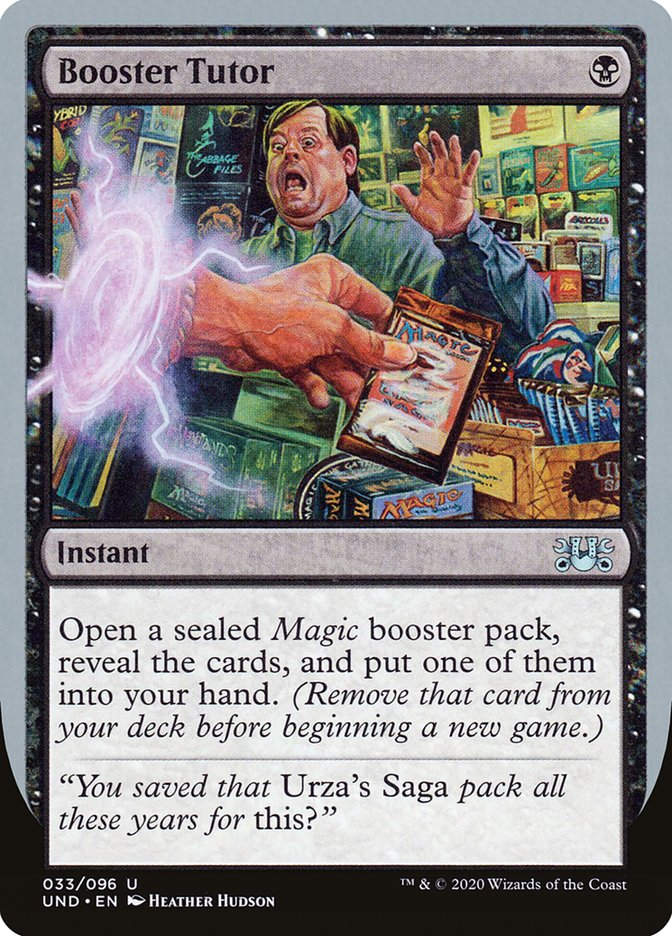 Booster Tutor (UND) (33)
