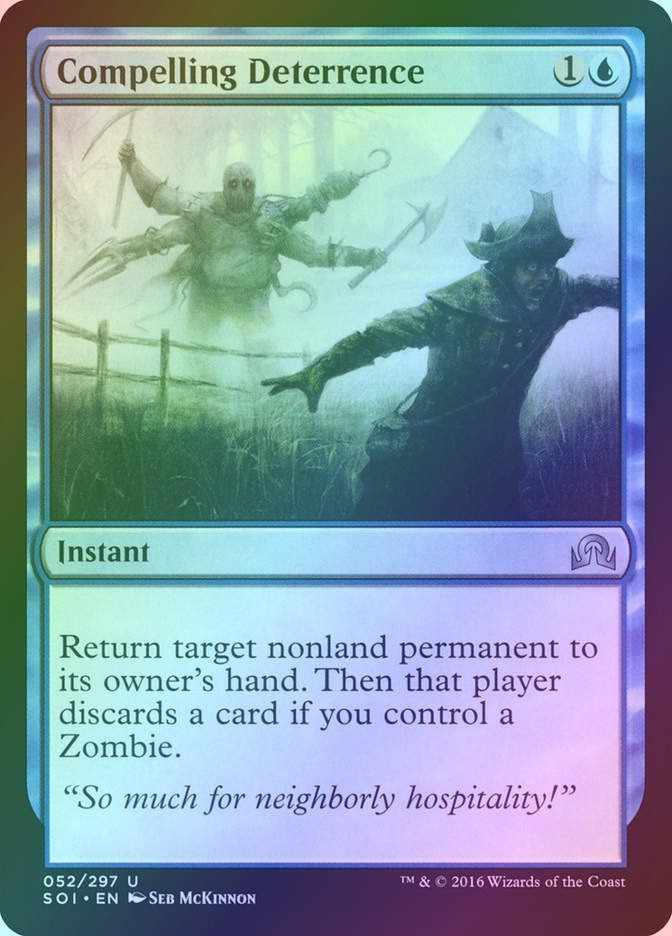 Compelling Deterrence (SOI) (52) / Foil