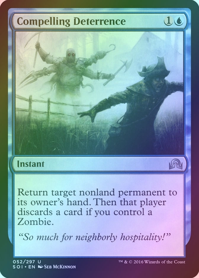Compelling Deterrence (SOI) (52) / Foil