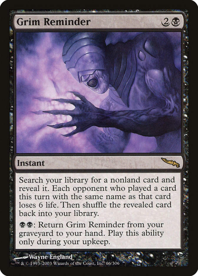 Grim Reminder (MRD) (66)