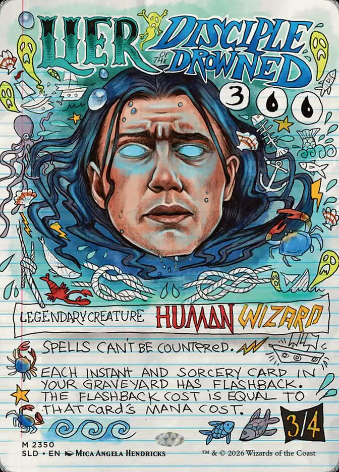 Lier, Disciple of the Drowned (SLD) (2350)
