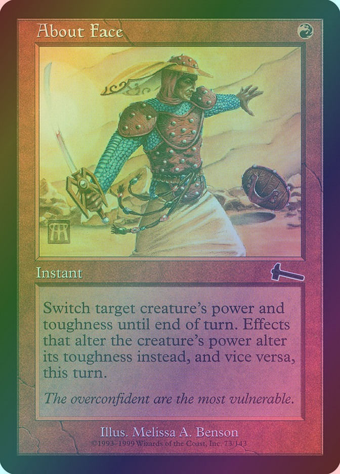 About Face (ULG) (73) / Foil