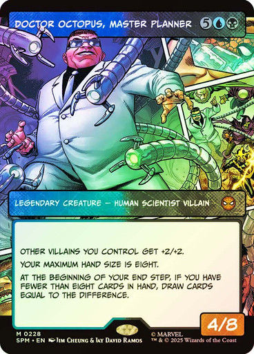 Doctor Octopus, Master Planner (SPM) (228) / Showcase / Foil