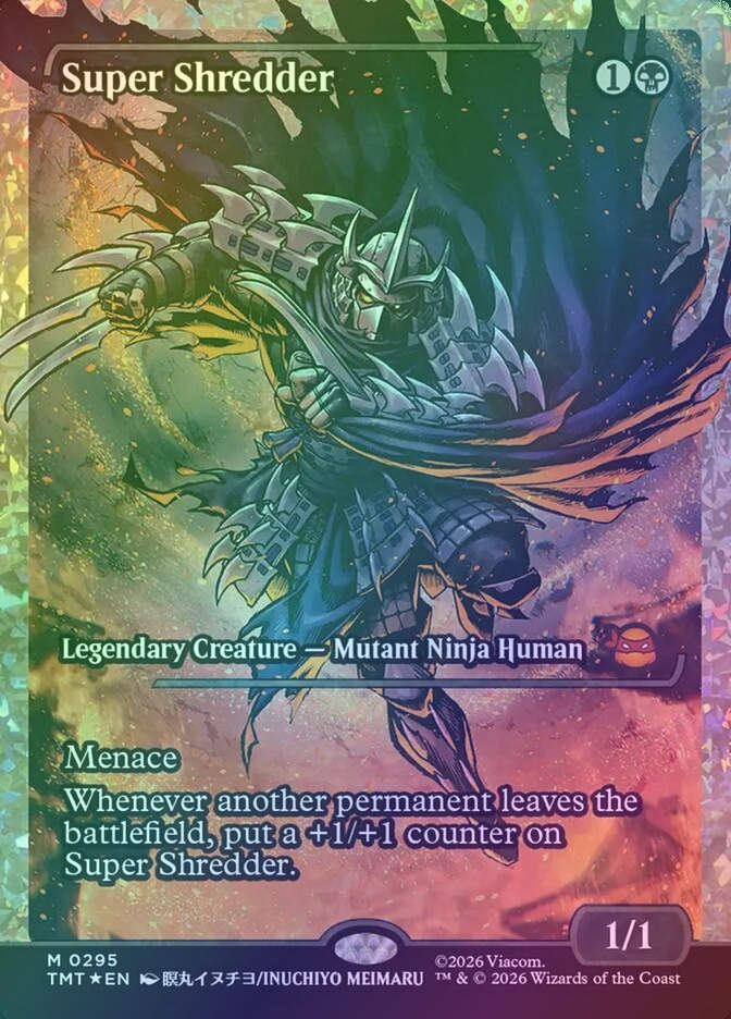 Super Shredder (TMT) (295) / Fracture Foil