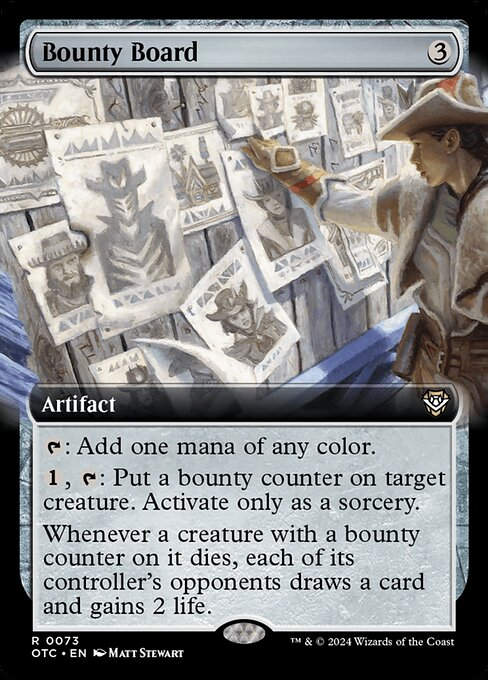 Bounty Board (otc) (73) / Extended Art