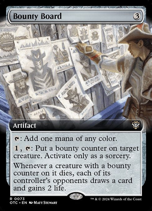 Bounty Board (otc) (73) / Extended Art
