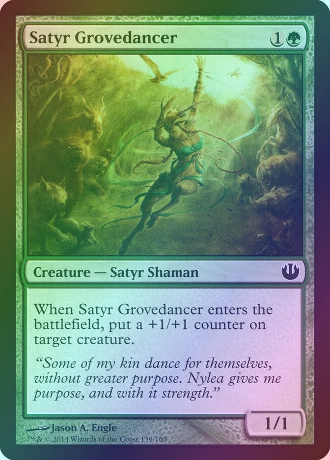 Satyr Grovedancer (JOU) (139) / Foil