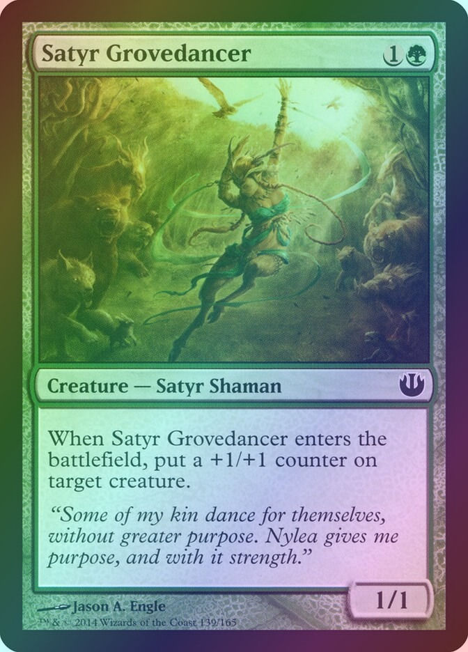 Satyr Grovedancer (JOU) (139) / Foil
