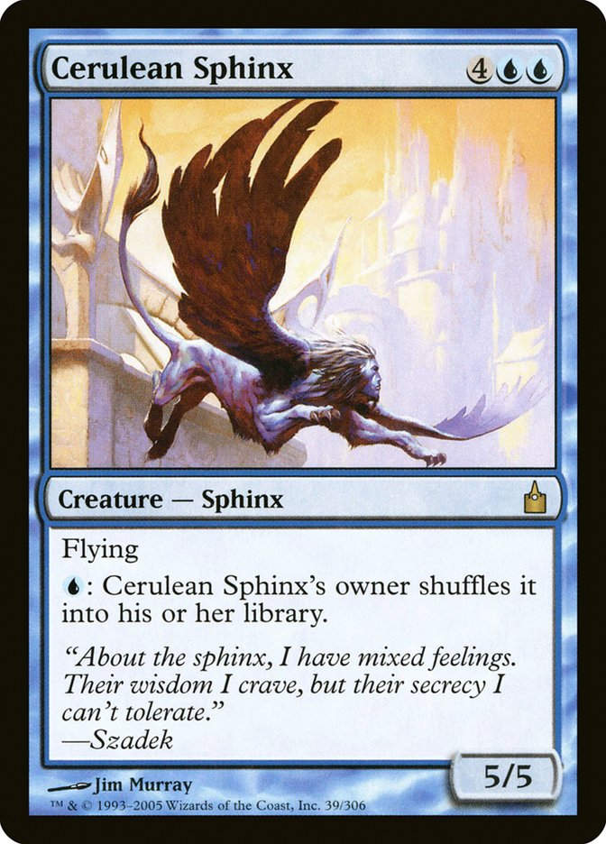 Cerulean Sphinx (rav)