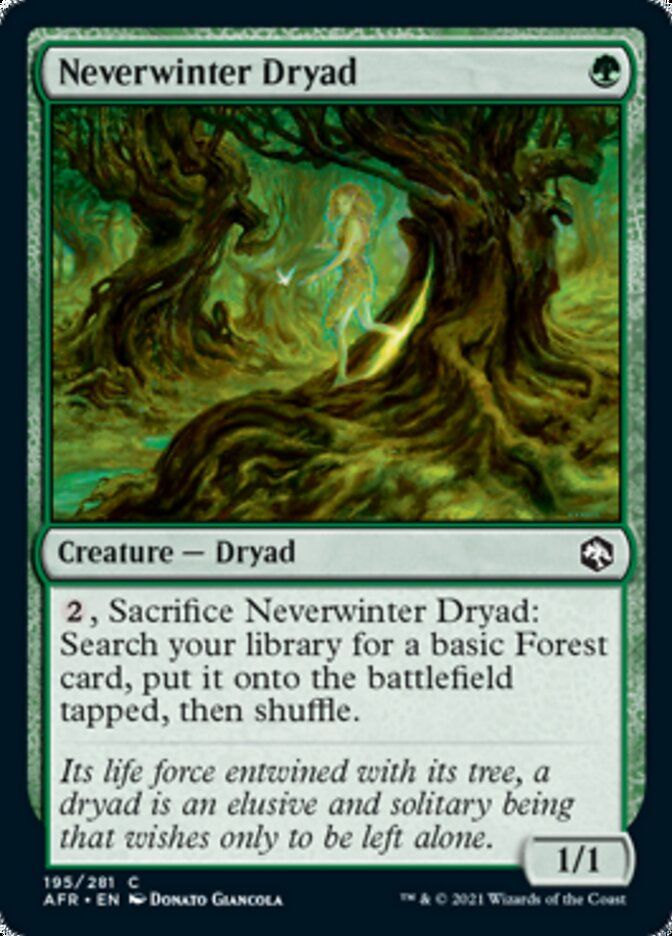 Neverwinter Dryad (AFR)