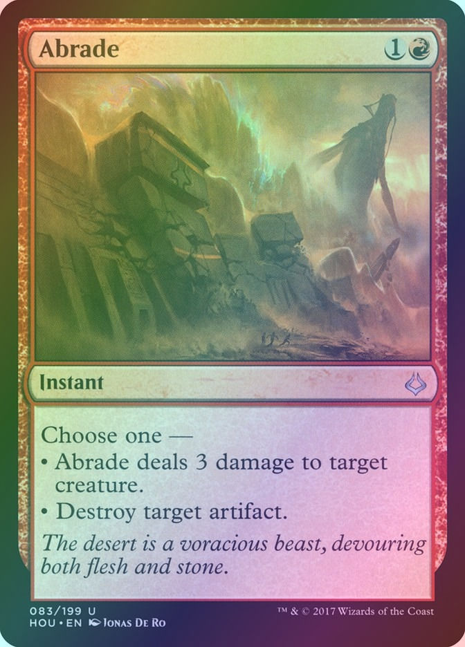 Abrade (HOU) (83) / Foil